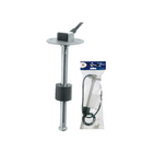Galleggiante verticale in acciaio inox 316 con flangia S5, impedenza 240-33 ohm (USA) per serbatoi nautici.