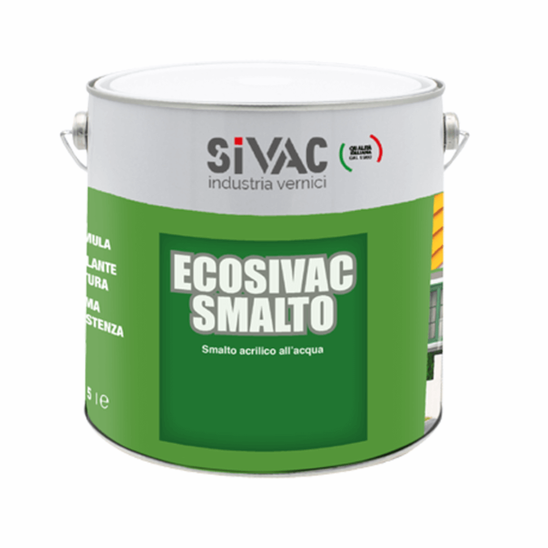 Smalto acrilico all'acqua per interni barca, cambusa e esterni. Certificato alimentare, finitura lucida o opaca.