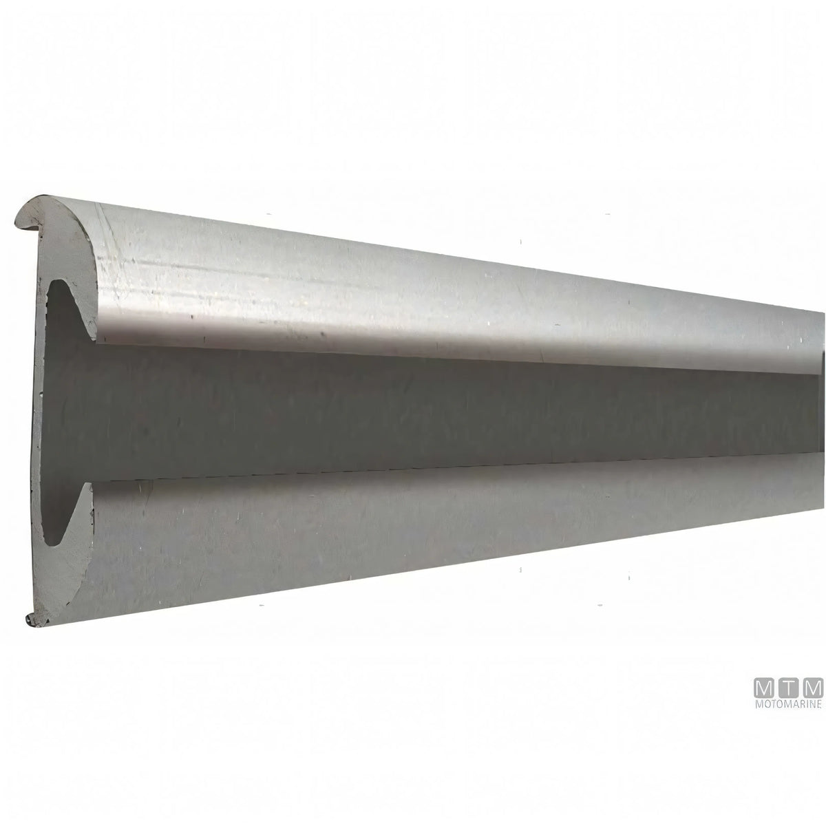 Supporto in alluminio anodizzato Tessilmare H56 mm per profilo parabordo Bottazzo barra 4 metri