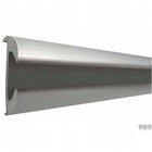 Supporto in alluminio anodizzato Tessilmare H37 mm barra 4 metri per profilo parabordo Bottazzo