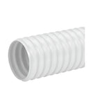 Tubo flessibile spiralato in PVC con spirale di rinforzo per passaggio cavi motori fuoribordo Ø 51 mm vendita al metro disponibile in bianco e grigio