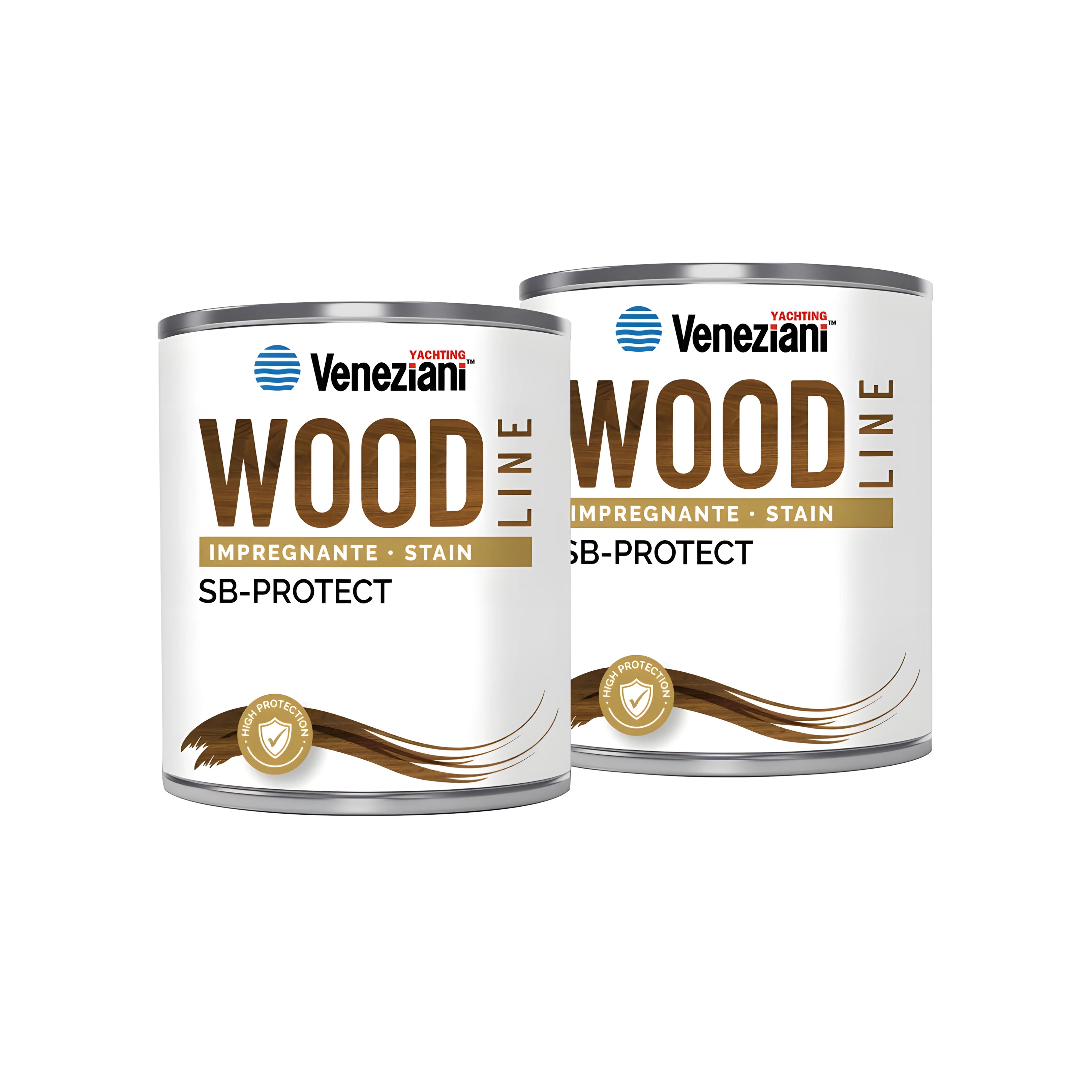 Impregnante protettivo monocomponente Veneziani Wood Line per legno resa elevata.