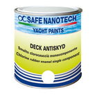 Vernice antiscivolo monocomponente opaca Deck Antiskid di colore verde per la coperta della barca.