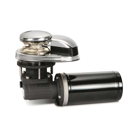 Verricello salpa ancora ad asse verticale nautico Quick Custom CL1 da 500W a 12V in acciaio inox, per imbarcazioni da 6 a 9 metri.