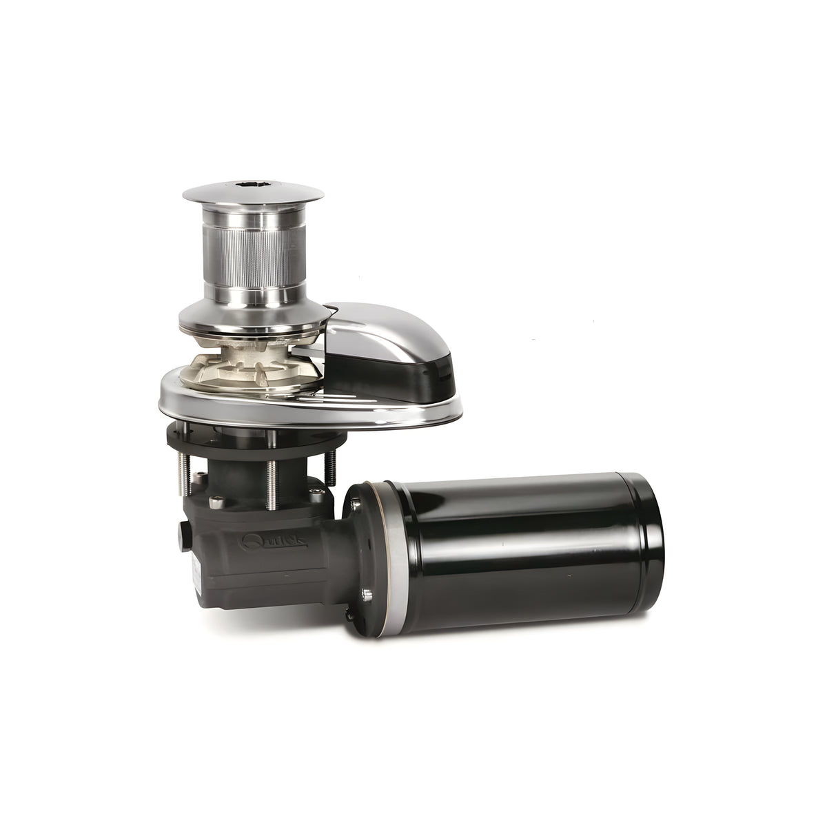 Verricello salpa ancora nautico ad asse verticale Quick Prince DP1 da 500W a 12V, in acciaio inox, per imbarcazioni da 6 a 9 metri.