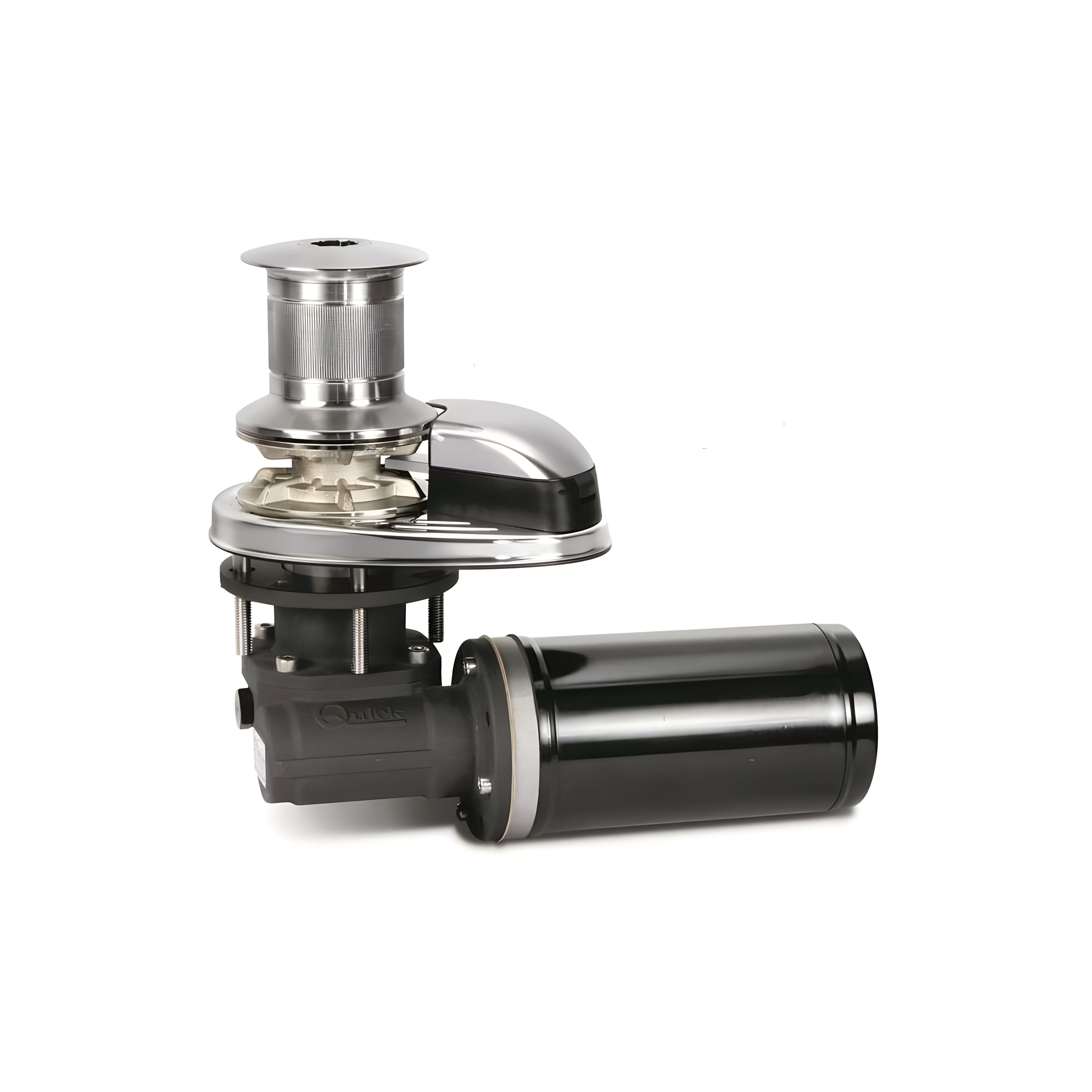 Verricello salpa ancora nautico ad asse verticale Quick Prince DP1 da 500W a 12V, in acciaio inox, per imbarcazioni da 6 a 9 metri.