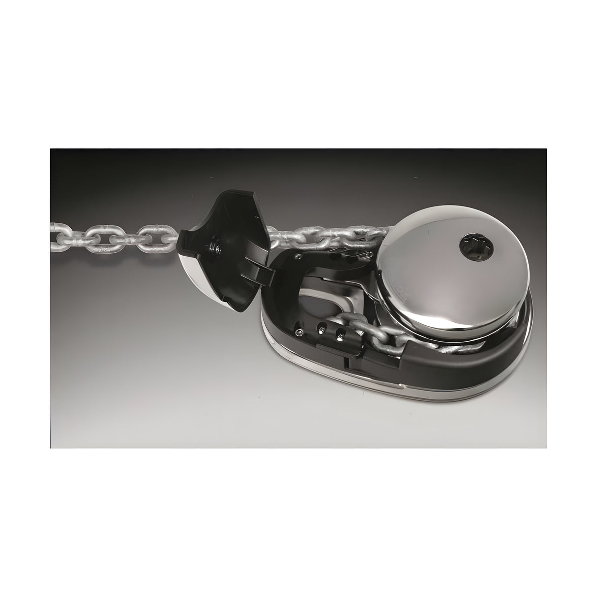 Verricello salpa ancora nautico ad asse verticale Quick Prince DP1 da 500W a 12V, in acciaio inox, per imbarcazioni da 6 a 9 metri.