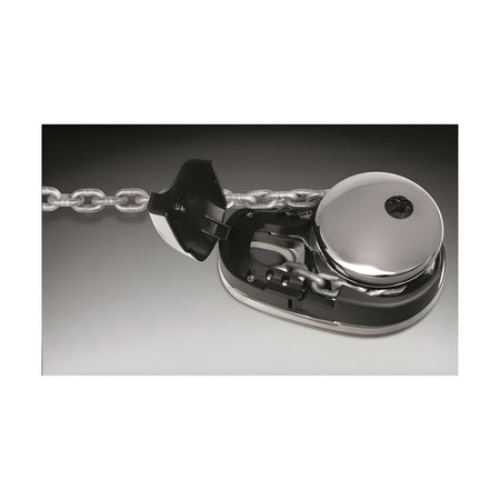 Verricello salpa ancora nautico ad asse verticale Quick Prince DP1 da 500W a 12V, in acciaio inox, per imbarcazioni da 6 a 9 metri.