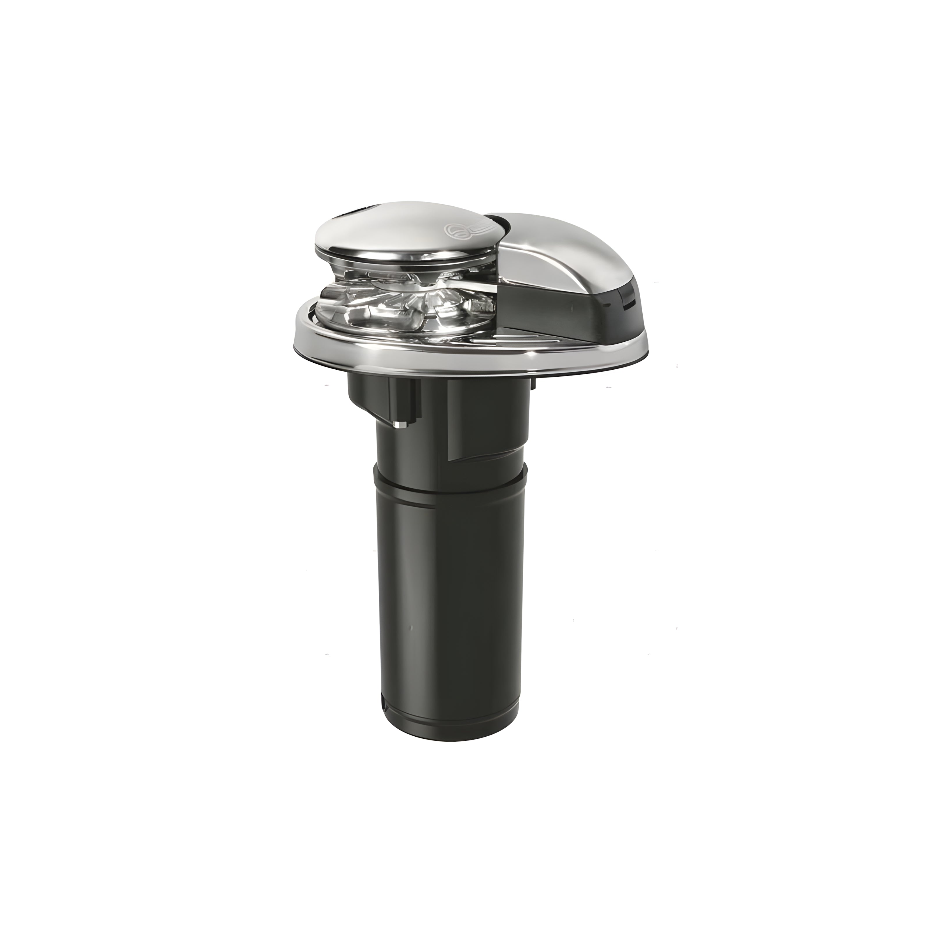 Verricello salpa ancora nautico ad asse verticale Quick Prince DP2L da 350W a 12V in acciaio inox, bivalente cima/catena, per imbarcazioni da 6 a 8 metri.