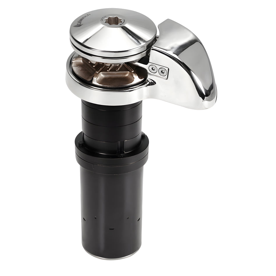 Verricello salpancora nautico ad asse verticale ITALWINCH Smart "V" da 500W 12V, carcassa in acciaio inox AISI 316, barbotin per catena da 6mm.