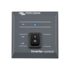 Pannello di controllo remoto Victron per inverter con porta VE.Direct, permette l'accensione, lo spegnimento e il monitoraggio dello stato.